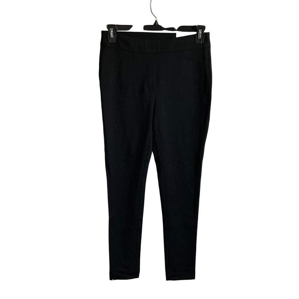 Chico’s Black Ponte Full Length Pull on Leggings - Size 8 - NEW‎